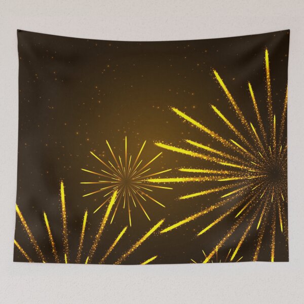 Item preview, Golden Fireworks designed and sold by Printedarts.