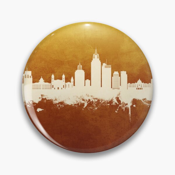 Item preview, Mobile Alabama Skyline designed and sold by ArtPrints.