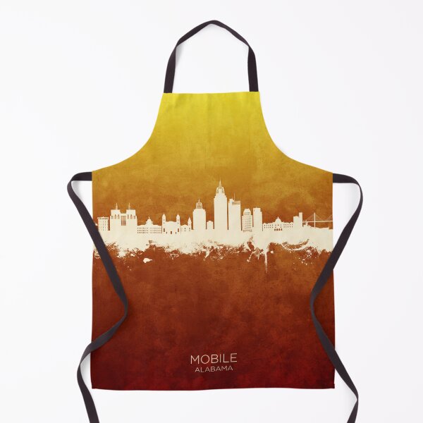 Item preview, Mobile Alabama Skyline designed and sold by ArtPrints.
