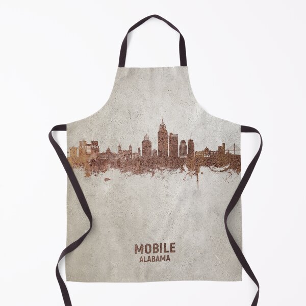 Item preview, Mobile Alabama Skyline designed and sold by ArtPrints.