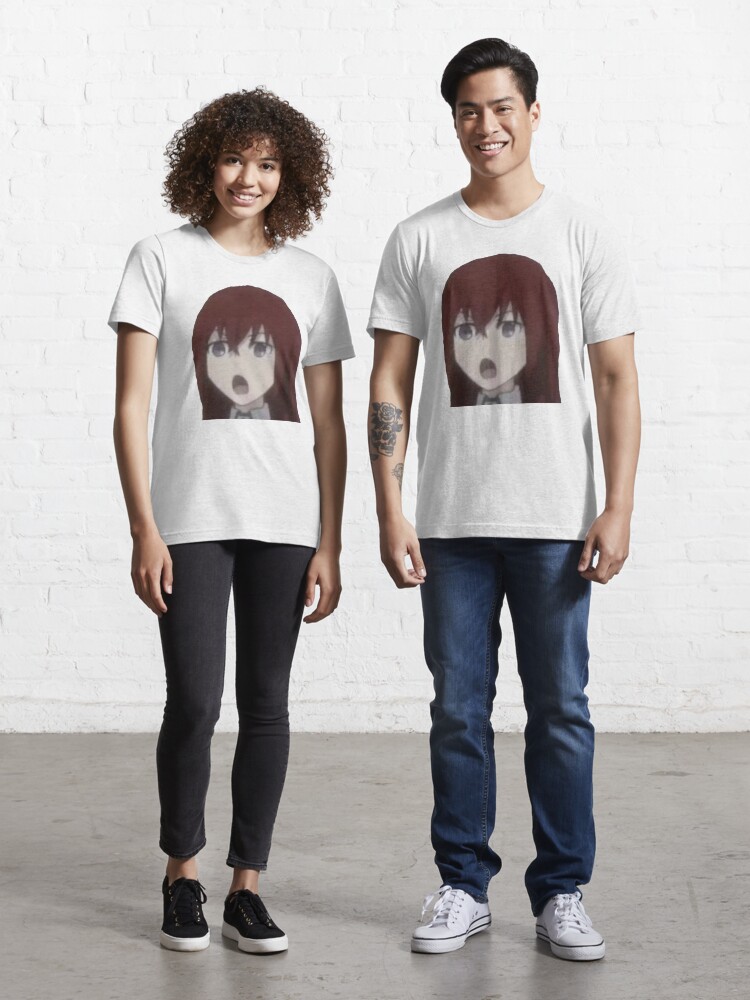 Steins Gate Shocked Kurisu T Shirt By Joader Redbubble