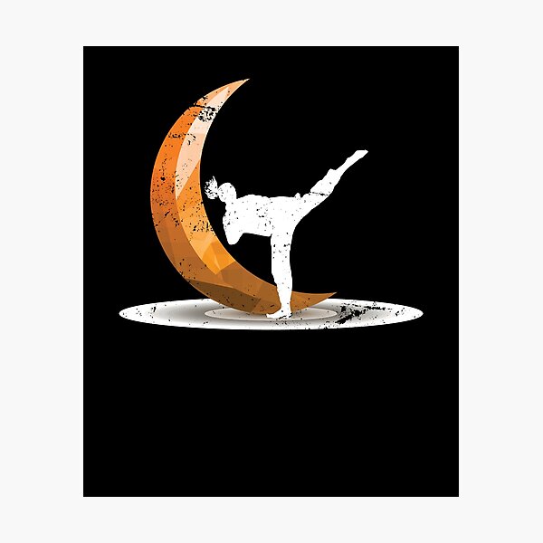 Artikel-Vorschau von Moon Martial Arts Fighter Taekwondo, designt und verkauft von bestshirtdesign.