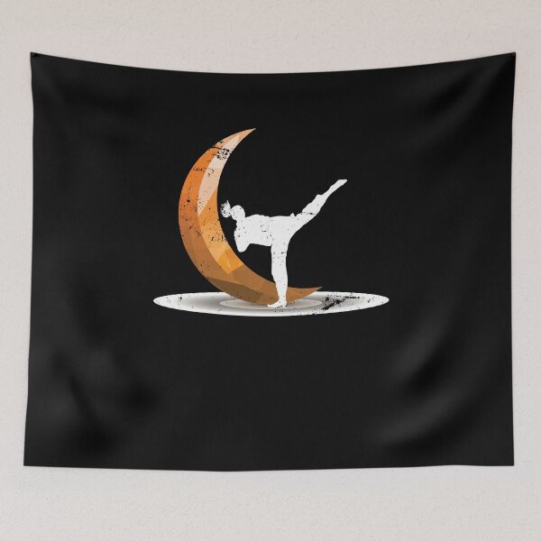 Item preview, Moon Martial Arts Fighter Taekwondo designed and sold by bestshirtdesign.