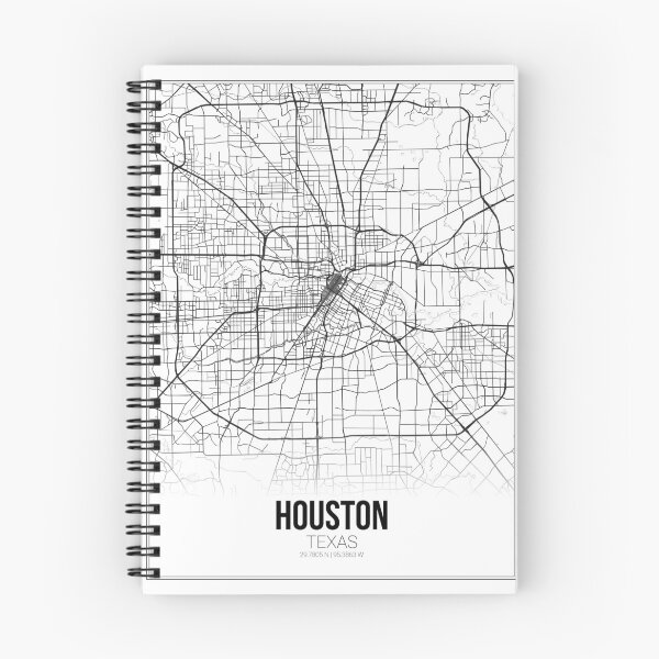 Item preview, Houston Map Print | Texas TX USA | Wall Art Poster  designed and sold by Douglas Berg.