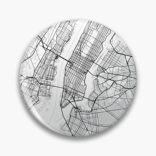 Item preview, Impresión del mapa de Nueva York | Nueva York NY Estados Unidos | Póster de arte de pared designed and sold by Douglas Berg.