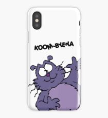 Eek the Cat - Koom-Bye-Ya - White Font iPhone Case