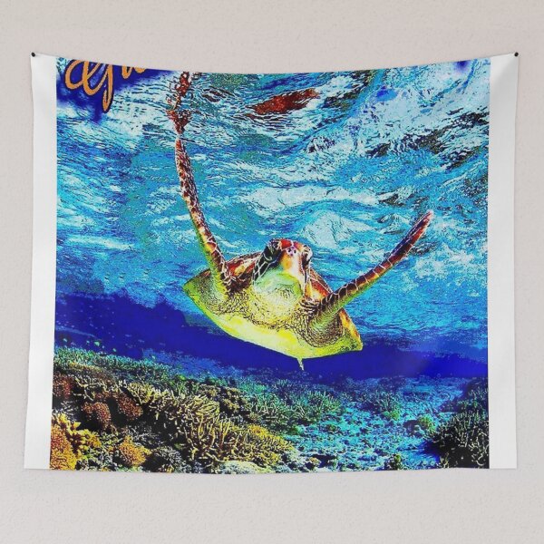 Item preview, GREAT BARRIER CORAL REEF Australia Travel Print      designed and sold by sddaqwaww.