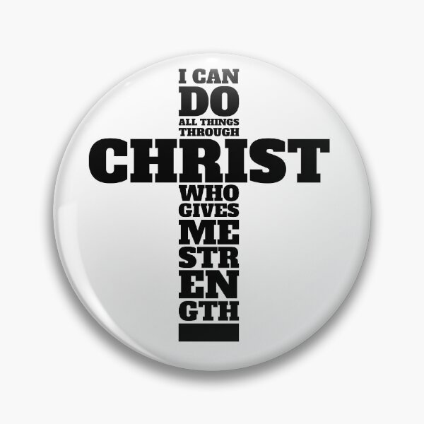 Item preview, I Can Do All Things Through Christ Who Gives Me Strength Philippians 4:13 Inspiring Bible Verses designed and sold by Zkoorey.