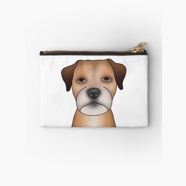 Item preview, Border Terrier Dog - Portrait - Face - White designed and sold by JadeMadeThis.