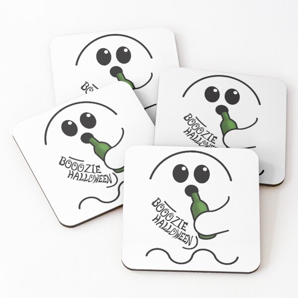 Item preview, Ghost with Alcohol Booze Halloween  designed and sold by Funful.