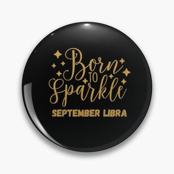 Item preview, September Libra born to sparkle designed and sold by PaperDreamPod.