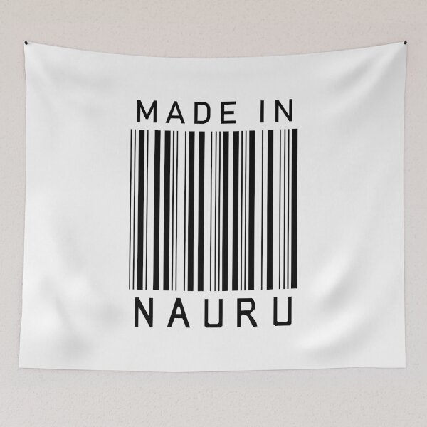 Item preview, Made In Nauru Barcode designed and sold by hockeng.