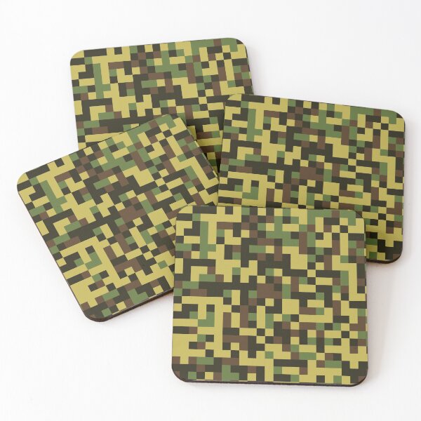 Item preview, Pixelated Military Camouflage designed and sold by ZodesignArt.