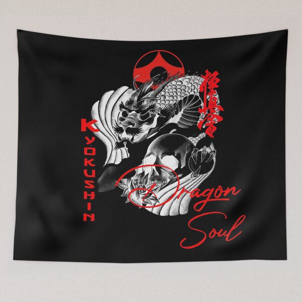 Item preview, Kyokushin Karate Dragon Soul  designed and sold by Zanshin-Art.