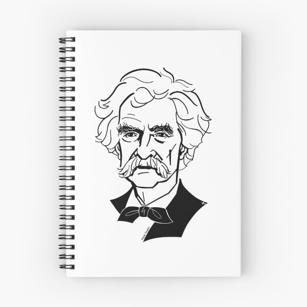 Item preview, Mark Twain designed and sold by Irina Ivanova.