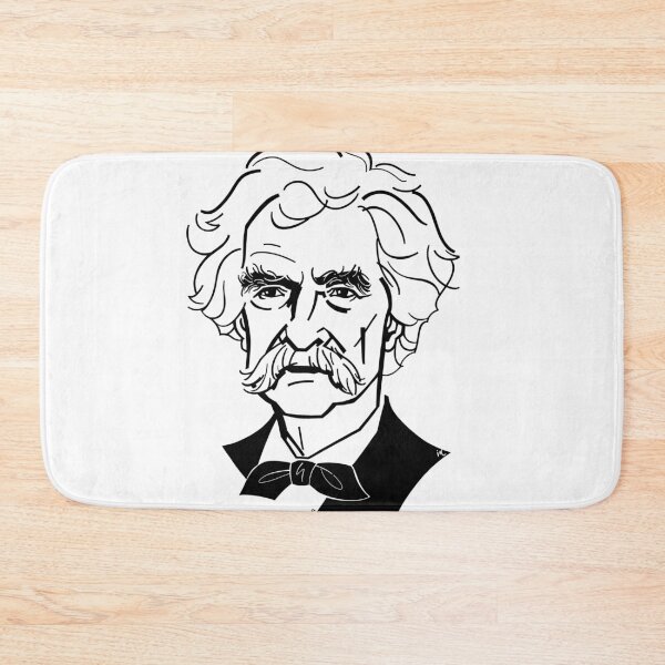Item preview, Mark Twain designed and sold by Irina Ivanova.