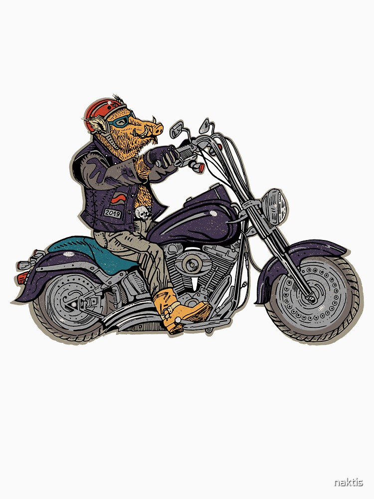 Boar motorcyclist. by naktis
