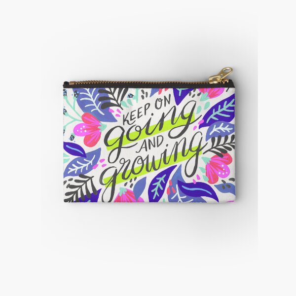 Item preview, Keep on Going & Growing – Indigo & Pink designed and sold by Cat Coquillette.