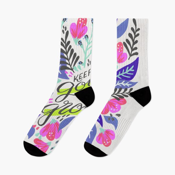 Item preview, Keep on Going & Growing – Indigo & Pink designed and sold by Cat Coquillette.
