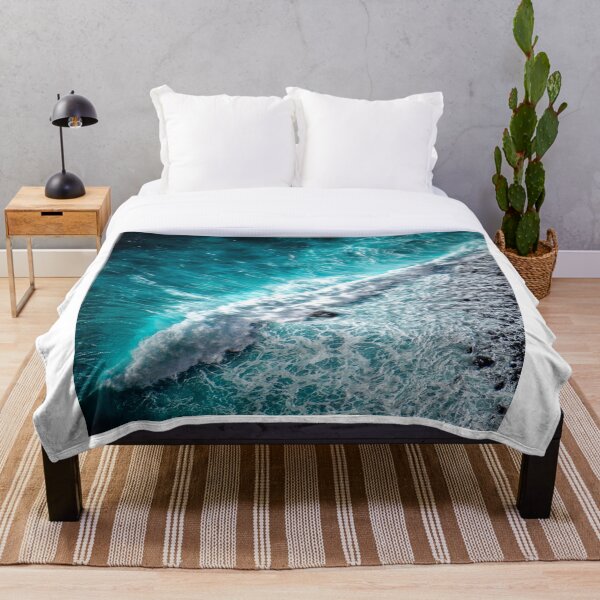 Item preview, Ocean Beach coast waves and sand with a tropical ambiance designed and sold by SpaceNoon.