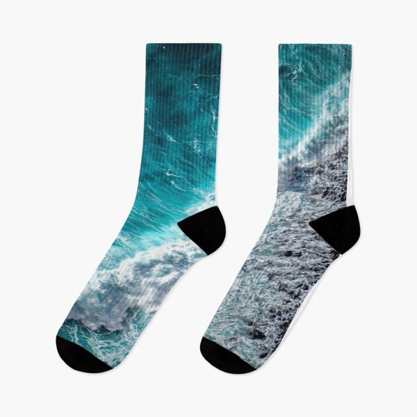 Item preview, Olas y arena de la costa de Ocean Beach con un ambiente tropical designed and sold by SpaceNoon.