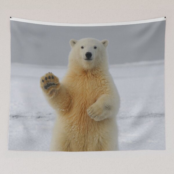 Item preview, Polar bear wave  designed and sold by Md1982.
