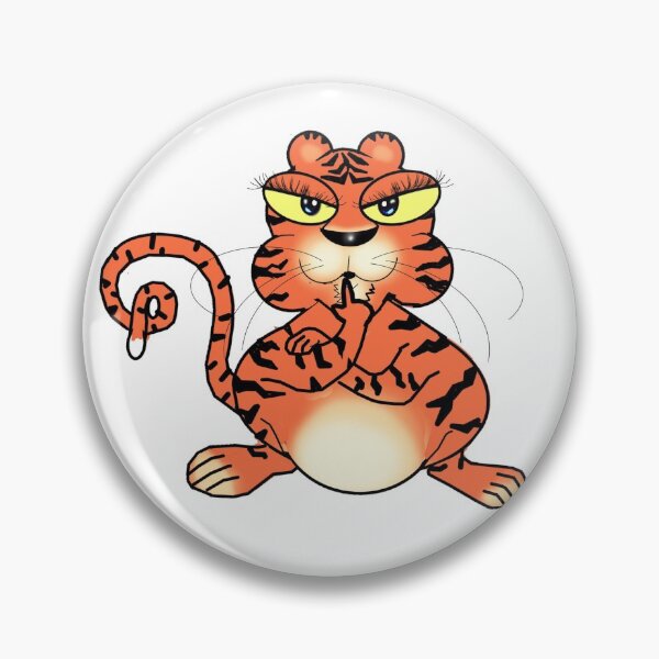 Item preview, Animal - Smart Tiger  designed and sold by Shirley cute art .