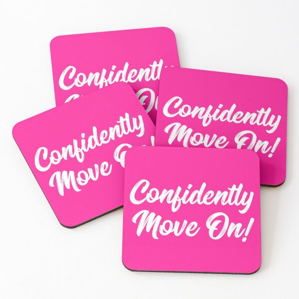 Item preview, Confidently Move On! | Stoicism | Life | Quotes | Pink designed and sold by Wintre2.