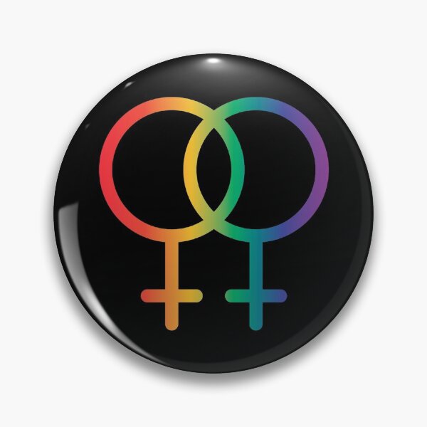 Item preview, Lesbian Pride Woman Gender Symbol LGBT designed and sold by Queer Pride Shop.