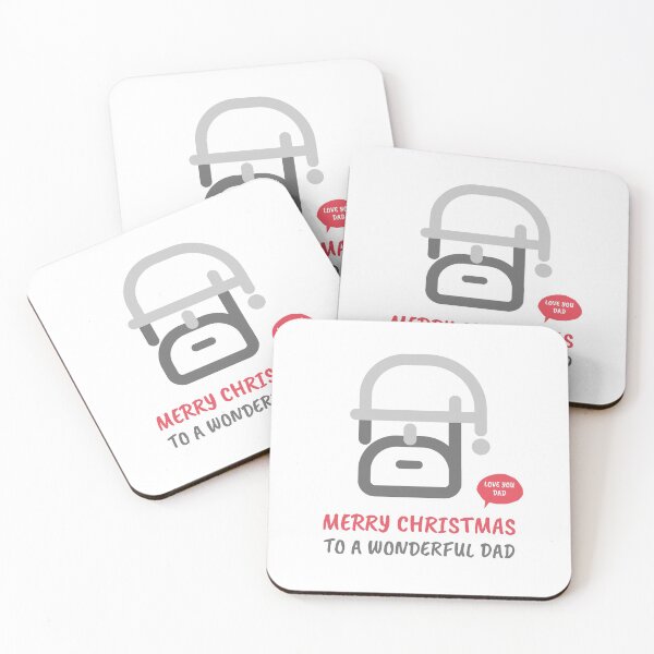 Item preview, MERRY CHRISTMAS TO A WONDERFUL DAD | LOVE YOU DAD designed and sold by Ashalcheema.