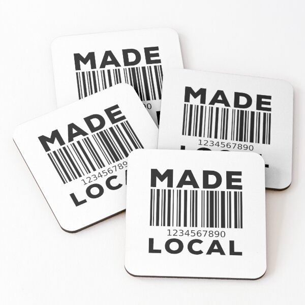 Item preview, Made Local Bar Code designed and sold by So Witcasm ?.