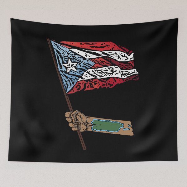 Item preview, Puerto Rico flag, map, fist designed and sold by SoLunAgua ..