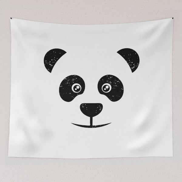 Item preview, Cute Panda Bear Face Simple Halloween Costume designed and sold by Imane Al herchi.
