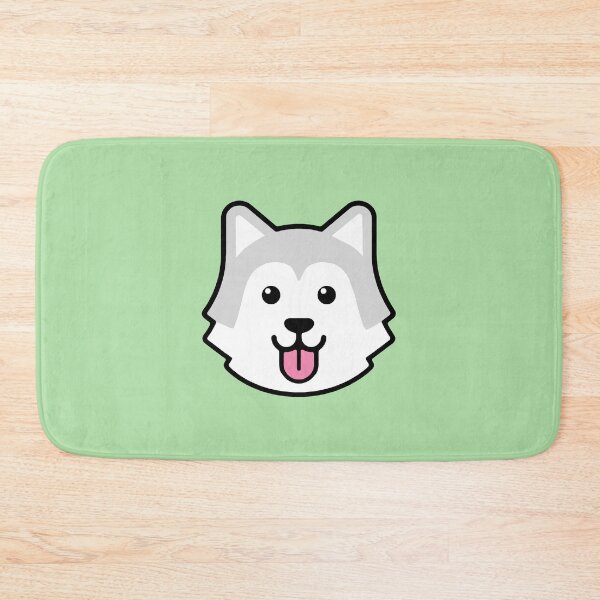 Item preview, Cute Alaskan Malamute Silver and White designed and sold by VanyaKar.