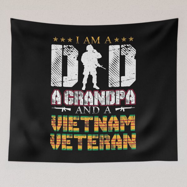 Item preview, I am a dad grandpa Vietnam Veteran Tshirt Veteran Day designed and sold by TimoJohnson78.