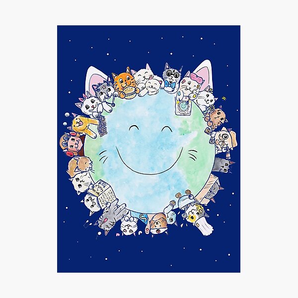 Item preview, Happy Cat Planet - Choose your Personality designed and sold by HappyPawtraits.