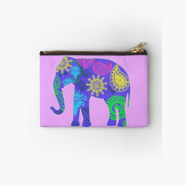 Item preview, Blue paisley elephant designed and sold by FerretSteph.