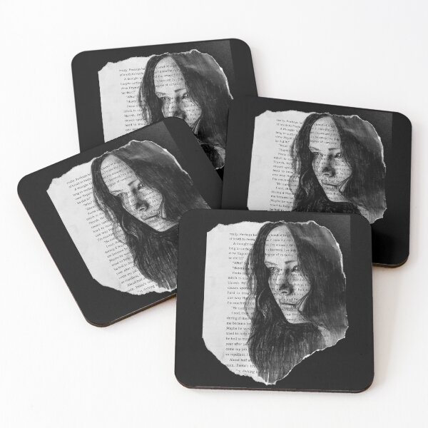 Item preview, Katniss Everdeen portrait book designed and sold by Laaara1909.