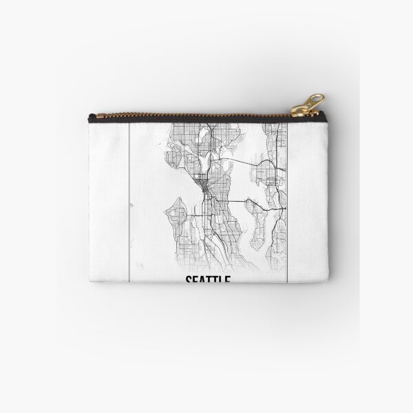 Item preview, Seattle Map Print | Washington WA USA | Wall Art Poster  designed and sold by Douglas Berg.