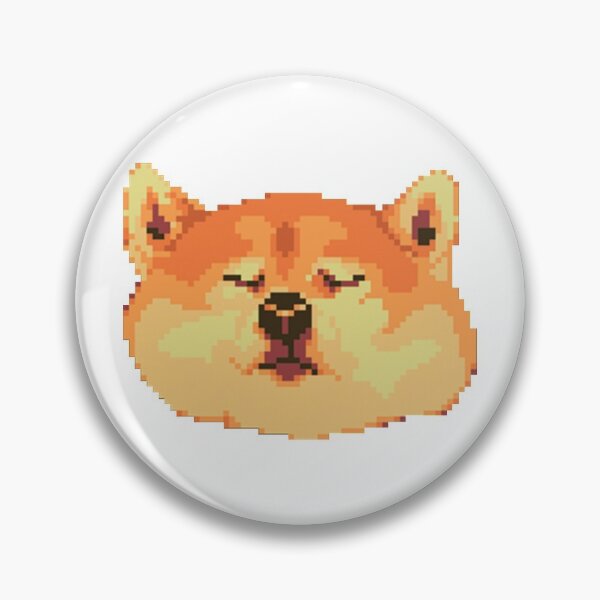Item preview, Shiba Inu Doge sleepy zZz - Pixel Art designed and sold by JuicySchinken.
