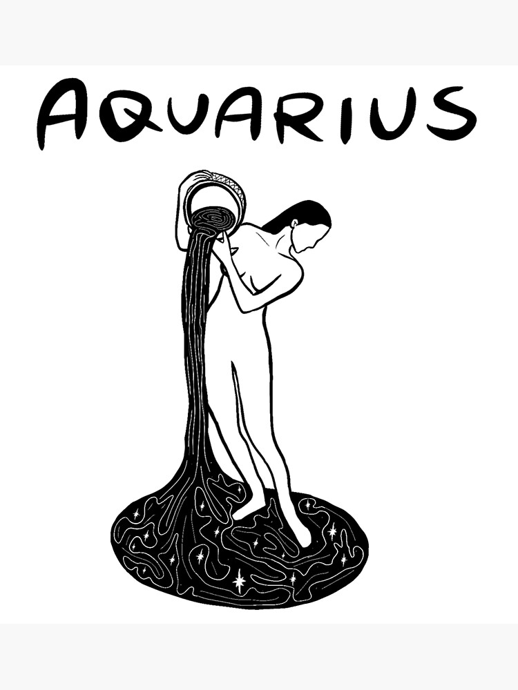 Aquarius water bearer zodiac star sign