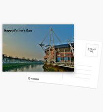 Millennium Stadium, Cardiff - Father's Day Card Postcards
