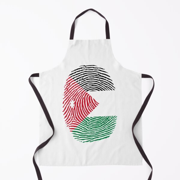 Item preview, Jordan Fingerprint on Flag Stylish Design designed and sold by ArabCorner.