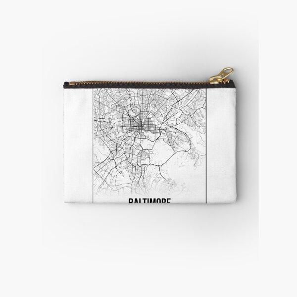 Item preview, Baltimore Map Print | Maryland MD USA | Wall Art Poster  designed and sold by Douglas Berg.