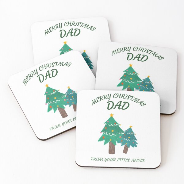 Item preview, MERRY CHRISTMAS DAD FROM YOUR LITTLE ANGLE designed and sold by Ashalcheema.