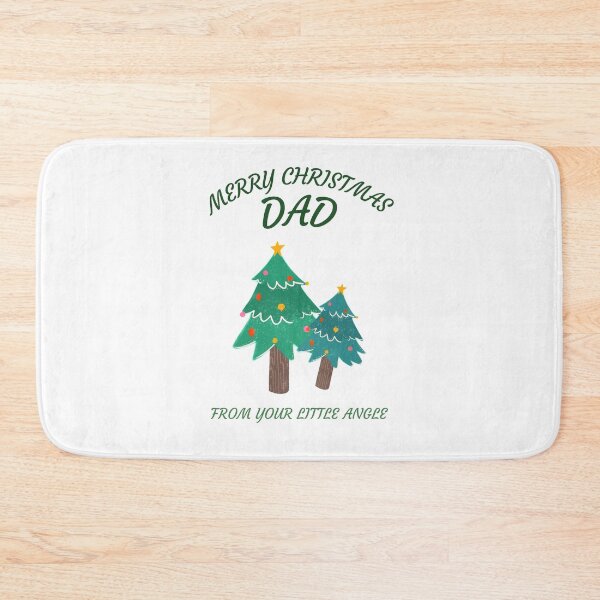 Item preview, MERRY CHRISTMAS DAD FROM YOUR LITTLE ANGLE designed and sold by Ashalcheema.