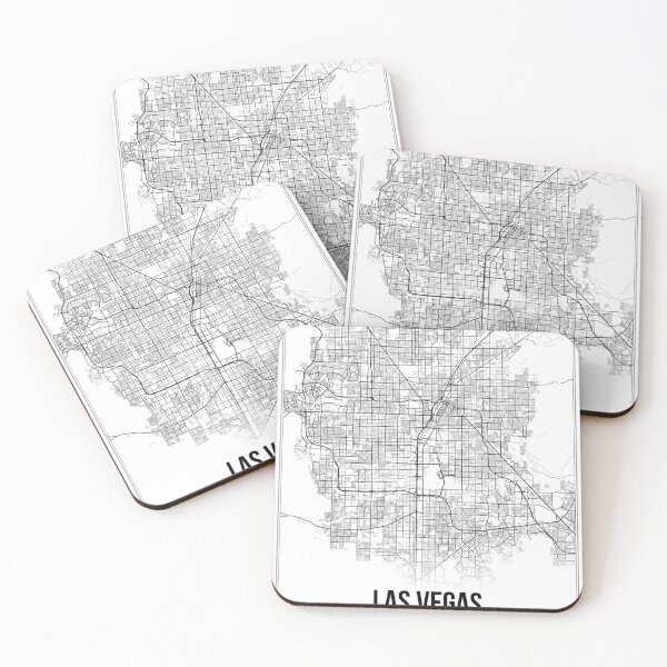 Item preview, Las Vegas Map Print | Nevada NV USA | Wall Art Poster  designed and sold by Douglas Berg.