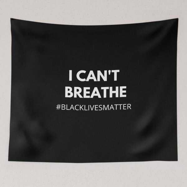 Item preview, I can't breathe, Black Lives Matter designed and sold by Trankix.