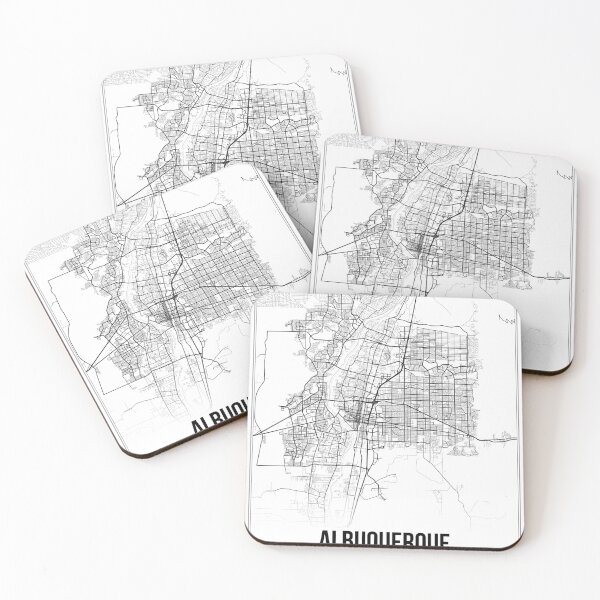 Item preview, Albuquerque Map Print | New Mexico NM USA | Wall Art Poster  designed and sold by Douglas Berg.