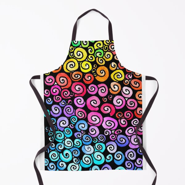 Item preview, Pattern with Rainbow Spirals designed and sold by CarolineLembke.